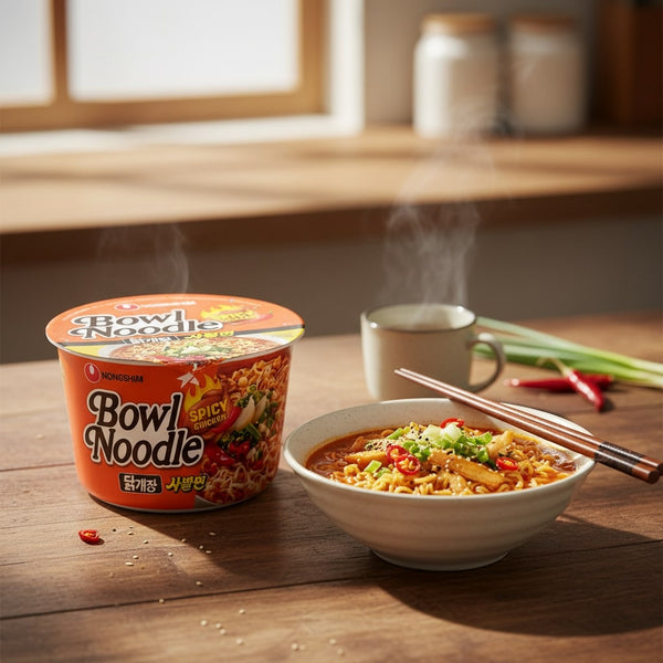 Instant Noodle - Spicy Chicken Flavour Bowl Noodle 100g