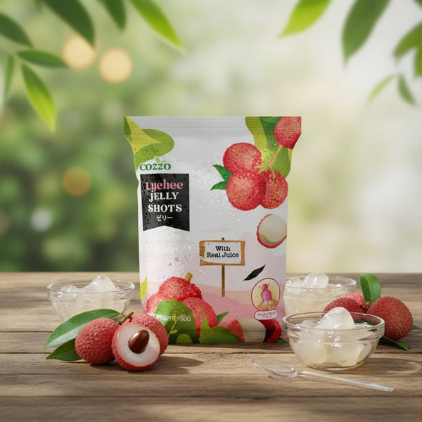 Lychee Jelly Shots 160g
