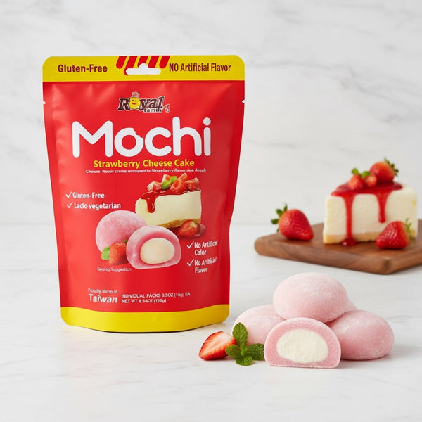 Strawberry Cheese Cake Mochi Snack 180g