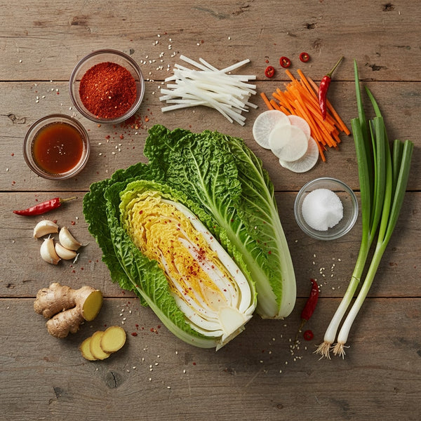 Sliced Napa Cabbage Kimchi 500g FRESH- PLEASE CHOOSE NEXT DAY DELIVERY