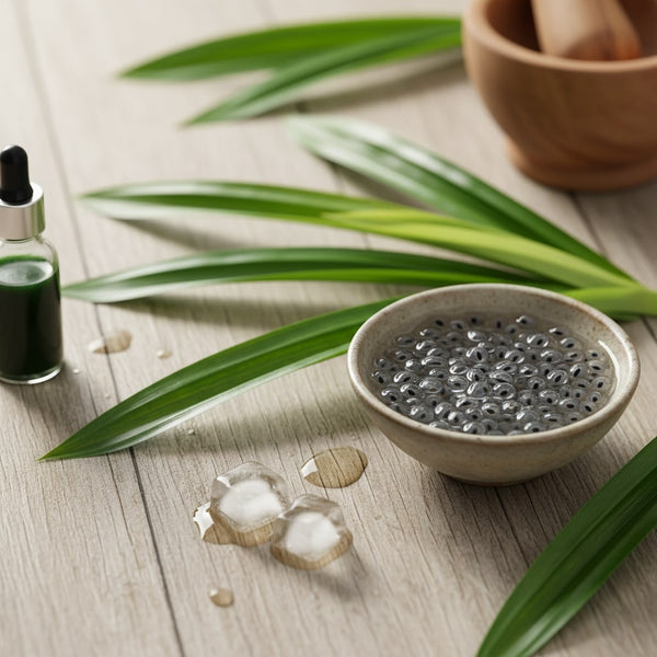 Pandan Drink with Basil Seed 290ml