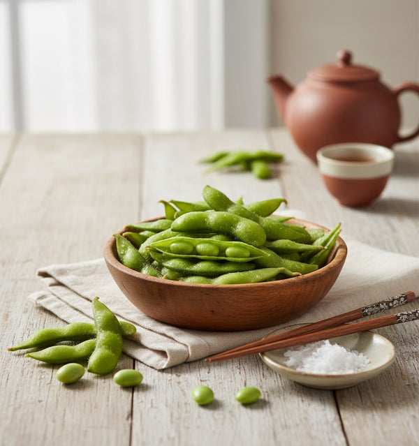 Edamame  454g ( Frozen)  PLEASE CHOOSE A.M. DELIVERY ONLY