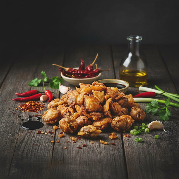 Fried Baby Clams with Chilli 70g