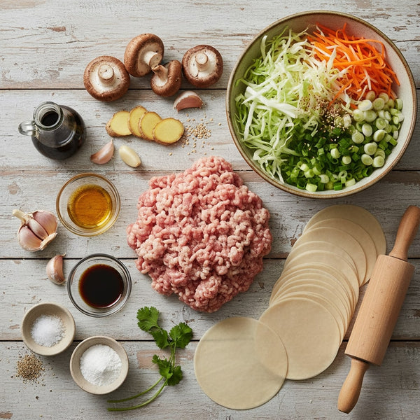 Gyoza - Chicken & Vegetable 600g (Frozen)  PLEASE CHOOSE A.M. DELIVERY ONLY