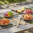 Bamboo Skewers 8 Inc. 100Pcs.