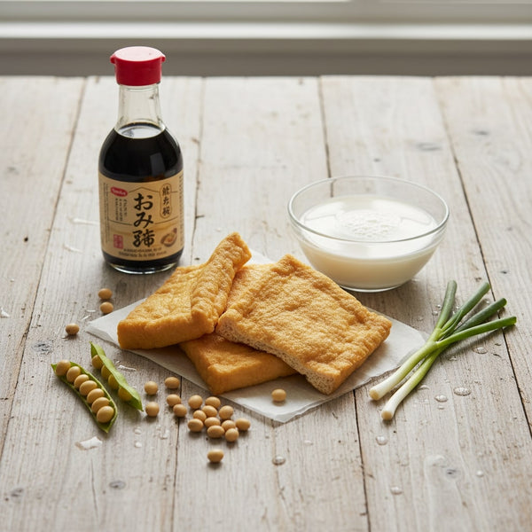 Aburah Age 45g - Fried Soybean Curd  (Frozen)  PLEASE CHOOSE A.M. DELIVERY ONLY
