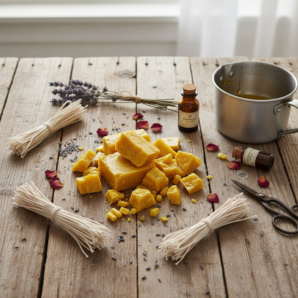 Yellow Praying Candles  x 7