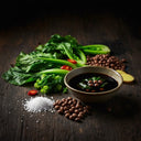 Pickled Mustard Green Half in Soy Sauce 230g