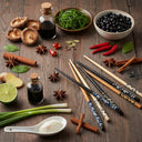 Chopsticks with Chinese Painting 5 pairs (Random piece)