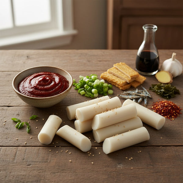 Yopokki Spicy Rice Cake 240g  (Halal)