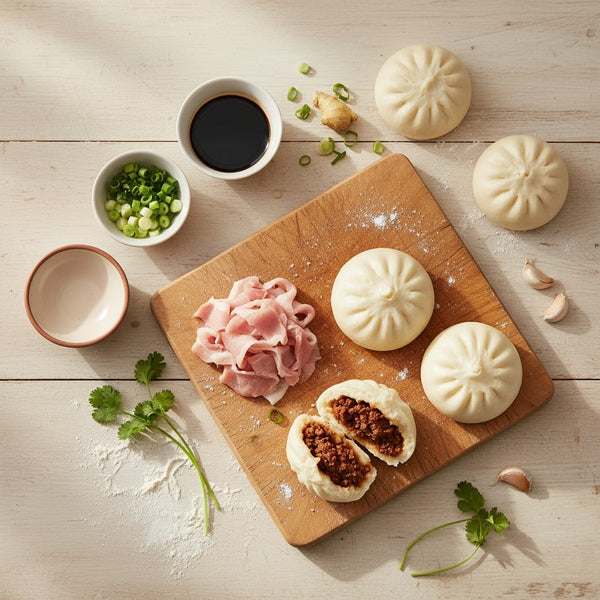 Pork Bao (Bun)  270g (Frozen) PLEASE CHOOSE A.M. DELIVERY ONLY