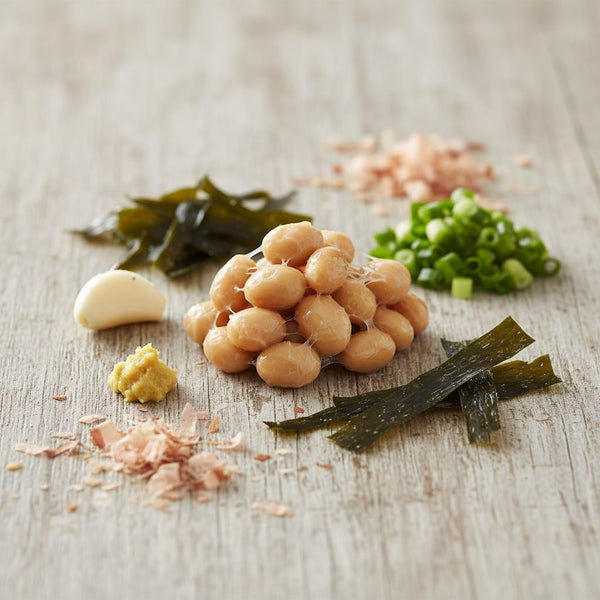 Fermented Soy Bean Kotsubu Mini Natto 40g (4 pc)  (Frozen)  PLEASE CHOOSE A.M. DELIVERY ONLY