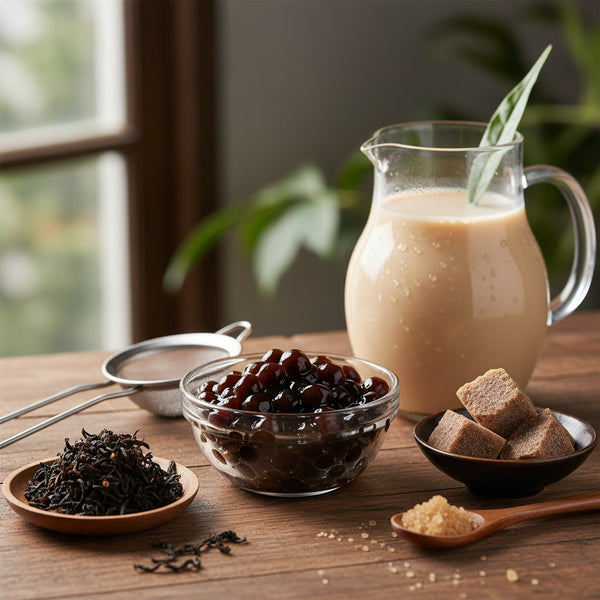 Bubble Milk Tea Drink Brown Sugar Flavour 350g