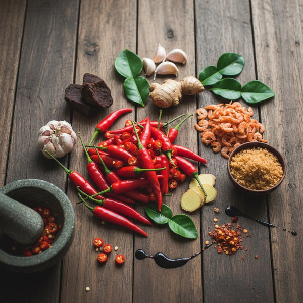 Chilli Paste 800g น้ำพริกเผาตรา ฉั่วฮะเส็ง