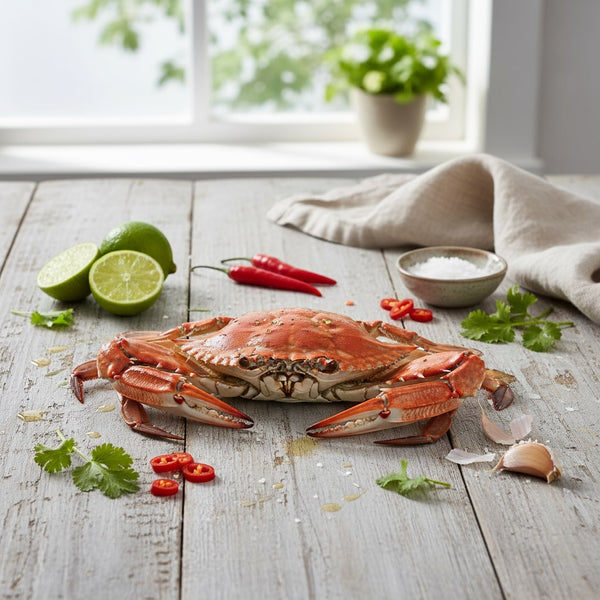 Blue Swimming Crab 650g (Frozen)  PLEASE CHOOSE A.M. DELIVERY ONLY