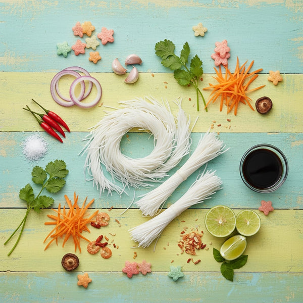 Instant Rice Noodles / Gluten Free 225g