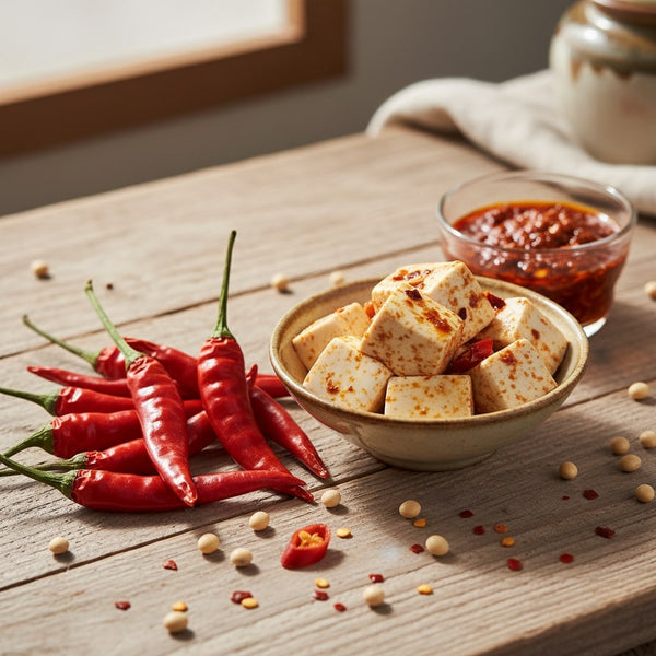 Fermented Bean Curd with Chilli 400g