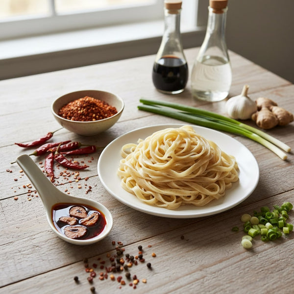 Broad Noodle (Bag) - Spicy 115g