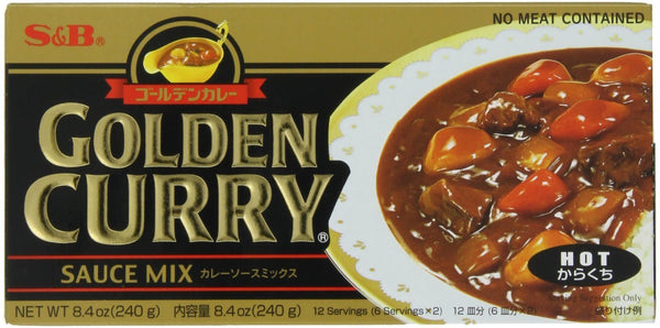 Japenese Golden Curry Hot 240g